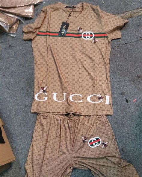 camp collar Gucci short sets